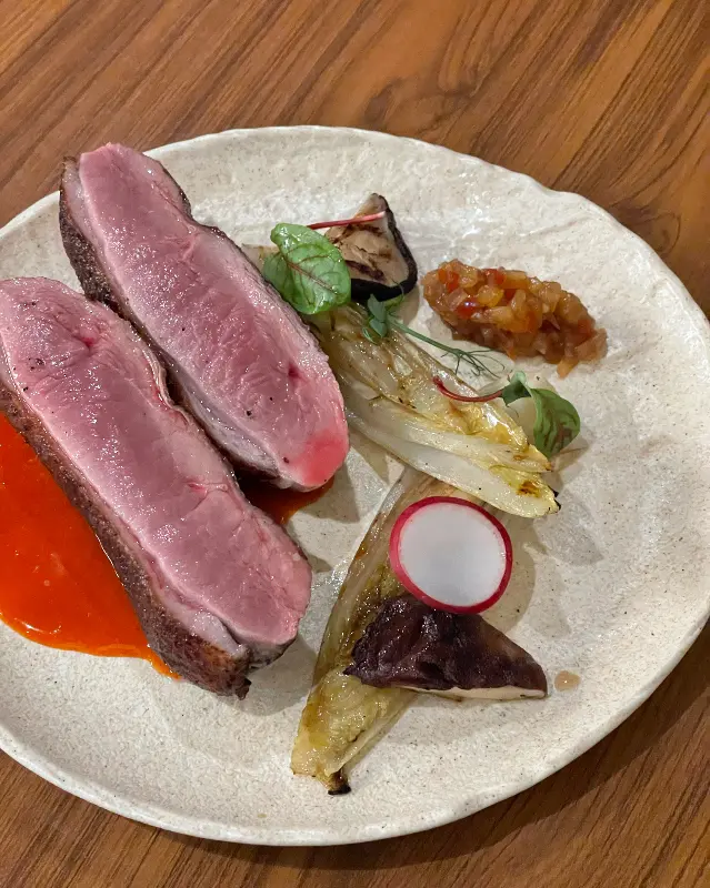 오리 가슴살 스테이크