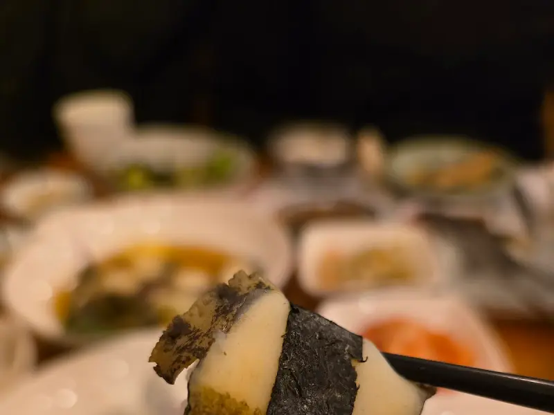 전복촌의 전복 요리