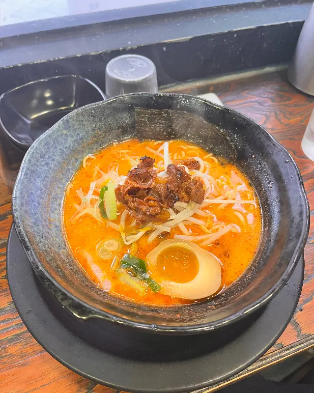 돈코츠 라멘과 숙주