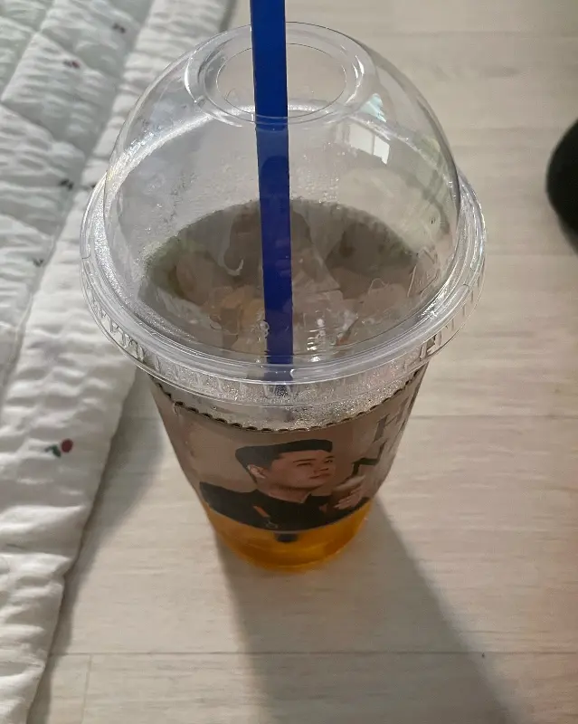 시원한 음료 한 잔