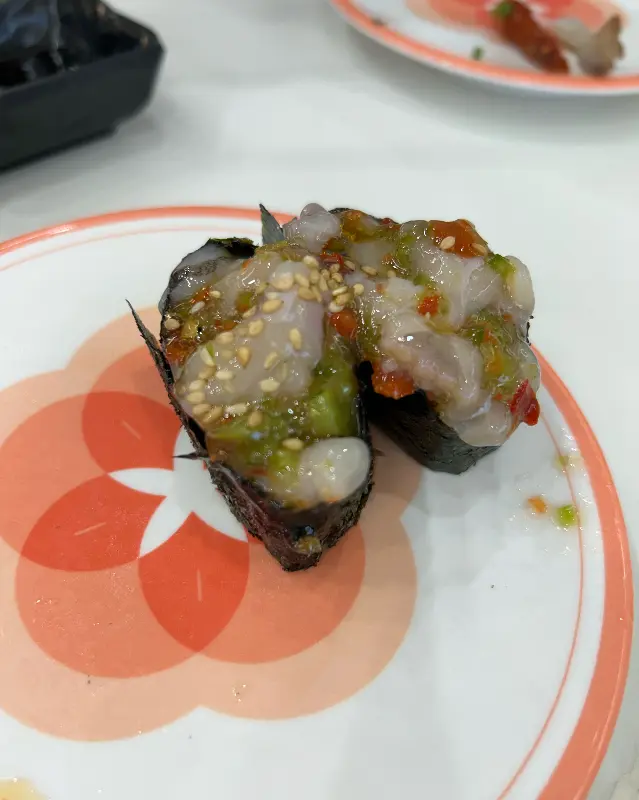 다양한 종류의 초밥