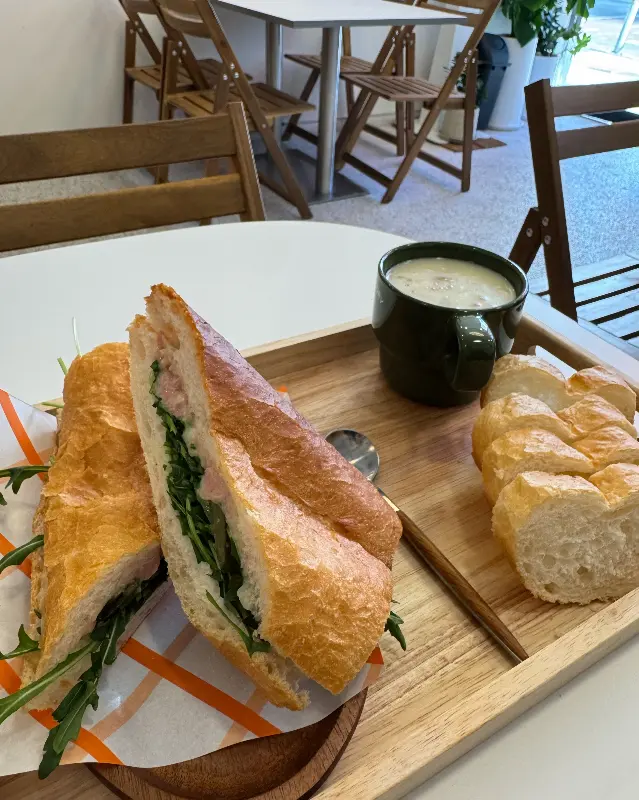 샌드위치와 스프