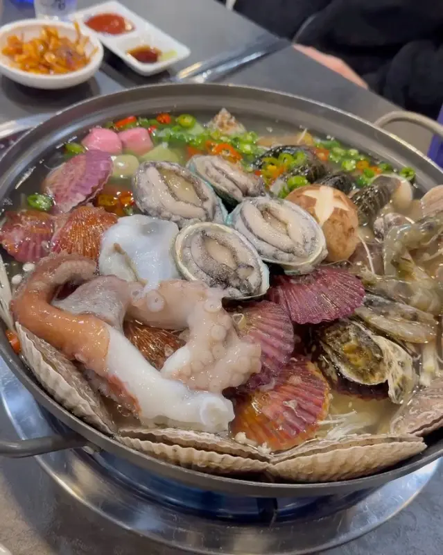 미조돌의 조돌탕 재료