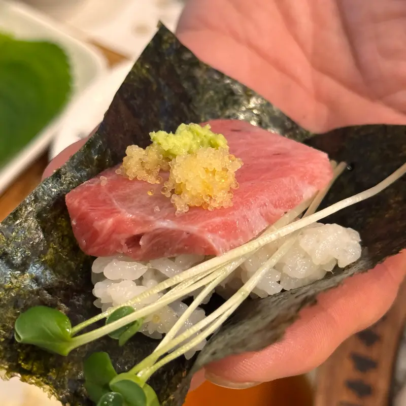 김, 밥, 숙성회의 환상적인 조합