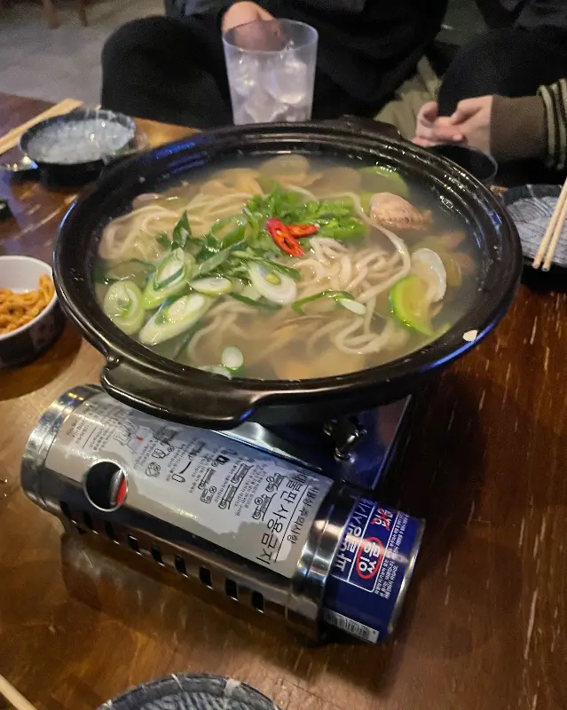 오타마의 돈까스 김치 나베