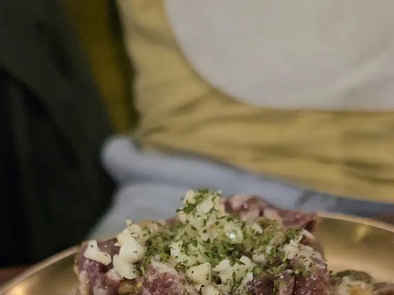 갈매기살 근접샷