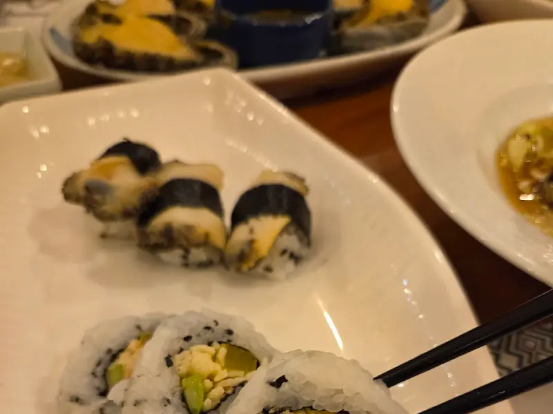 전복촌의 전복 요리