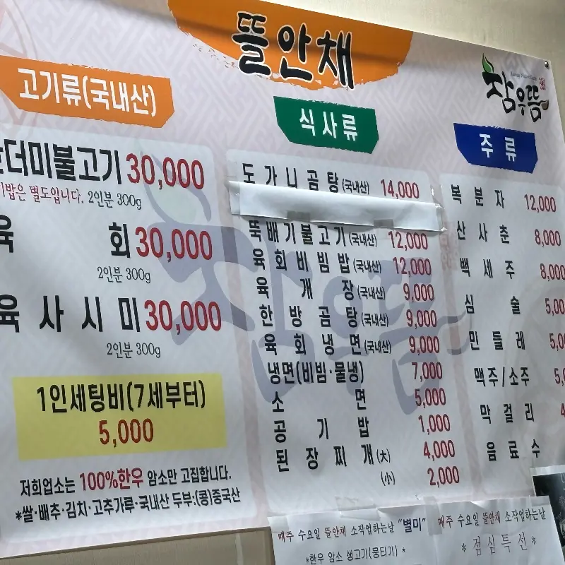 잘 익은 고기 한 점