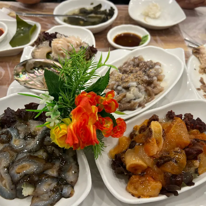 수정횟집 스끼다시