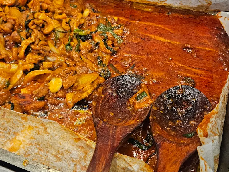 오리주물럭과 양념