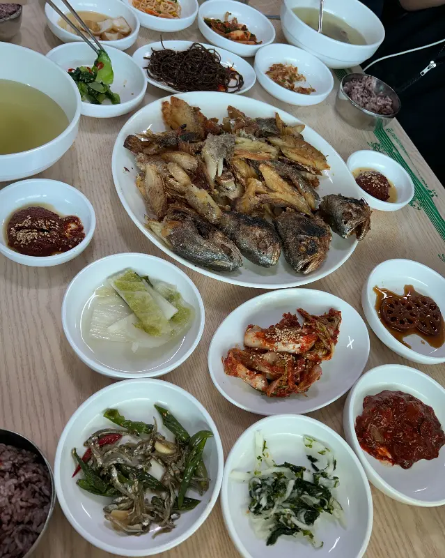 굴비 정식 한 상