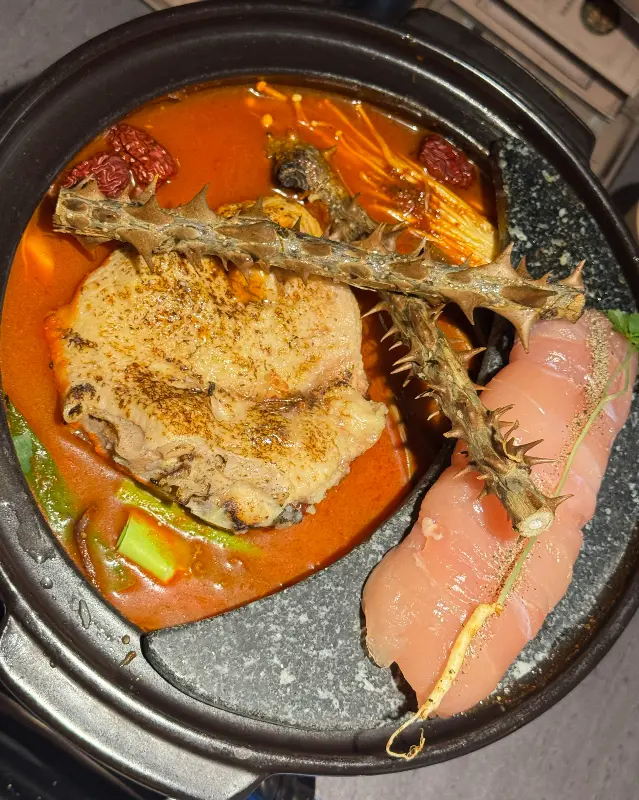 얼큰해장닭전골