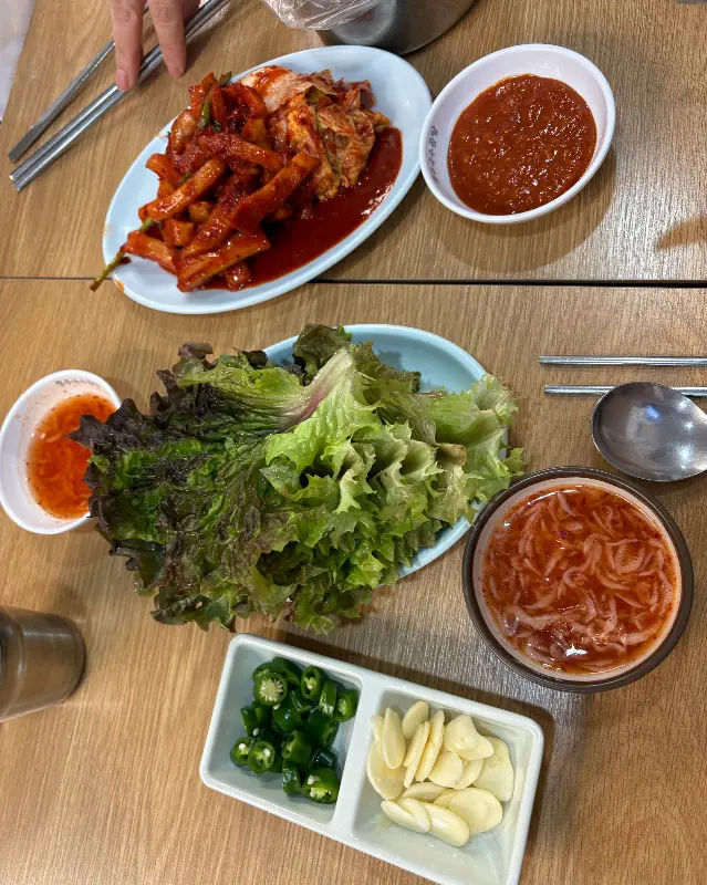 푸짐한 한 상 차림