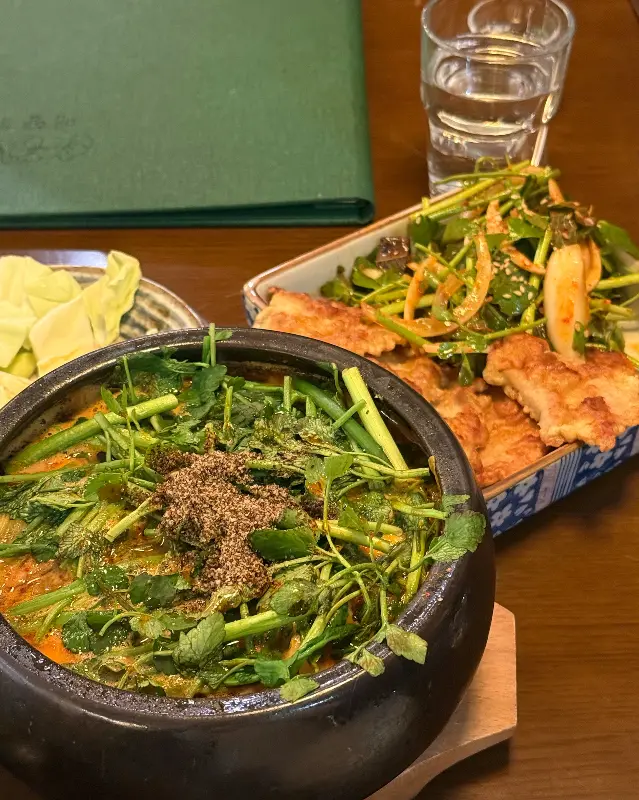 미나리 가자미전