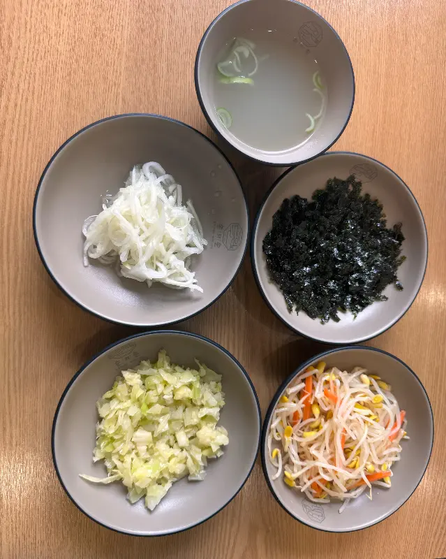 다채로운 밑반찬