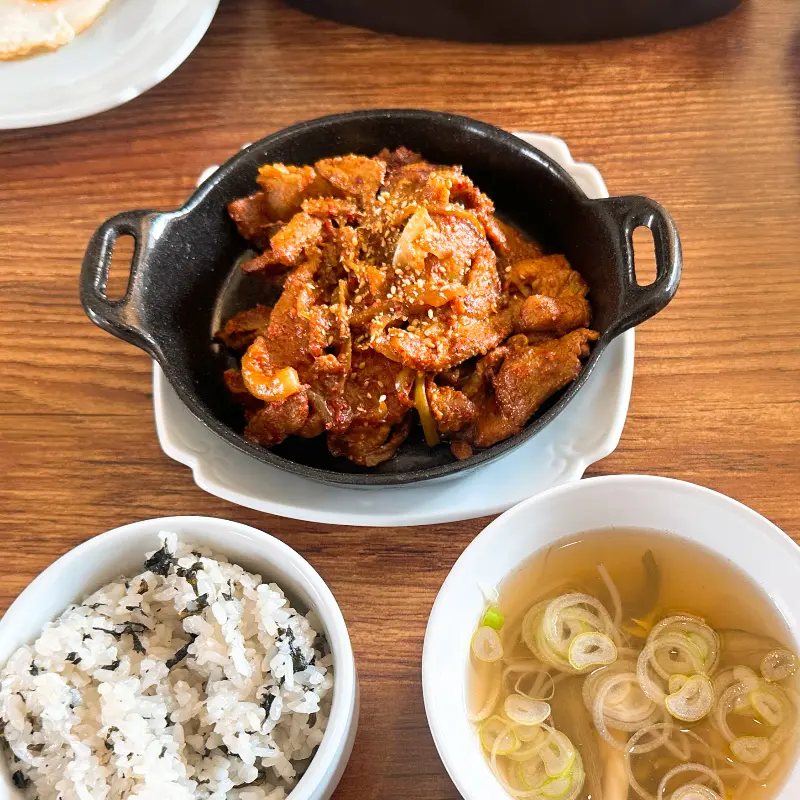 불향이 은은하게 느껴지는 제육볶음