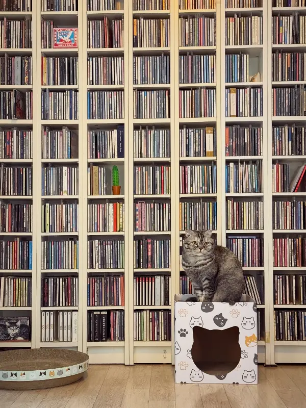 섬진강 재첩국 내부 책장