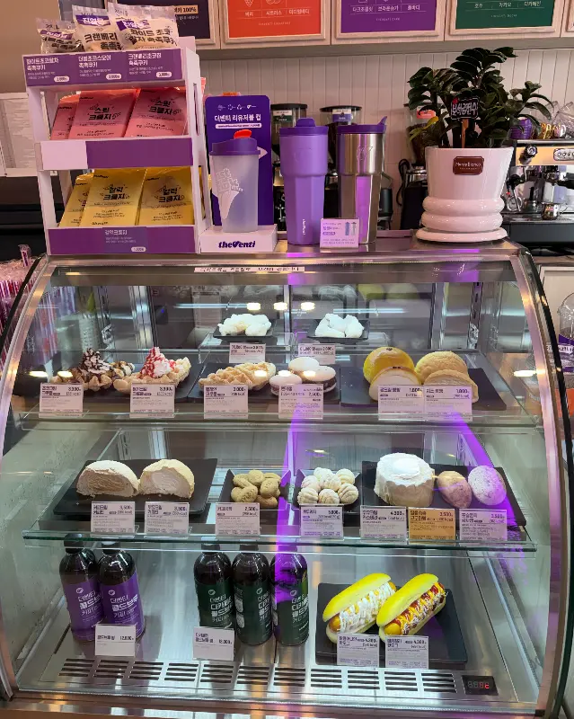 디저트 쇼케이스