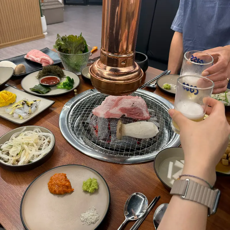 다양한 종류의 밑반찬