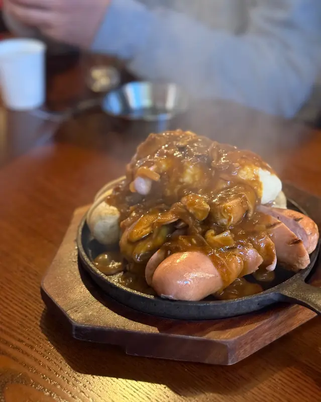 따뜻하고 푸짐한 소세지 요리