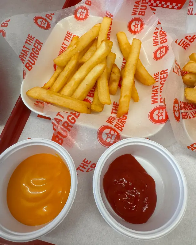 왓더버거 감자튀김