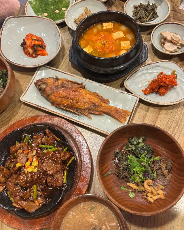 마니산산채 일산점 샐러드바