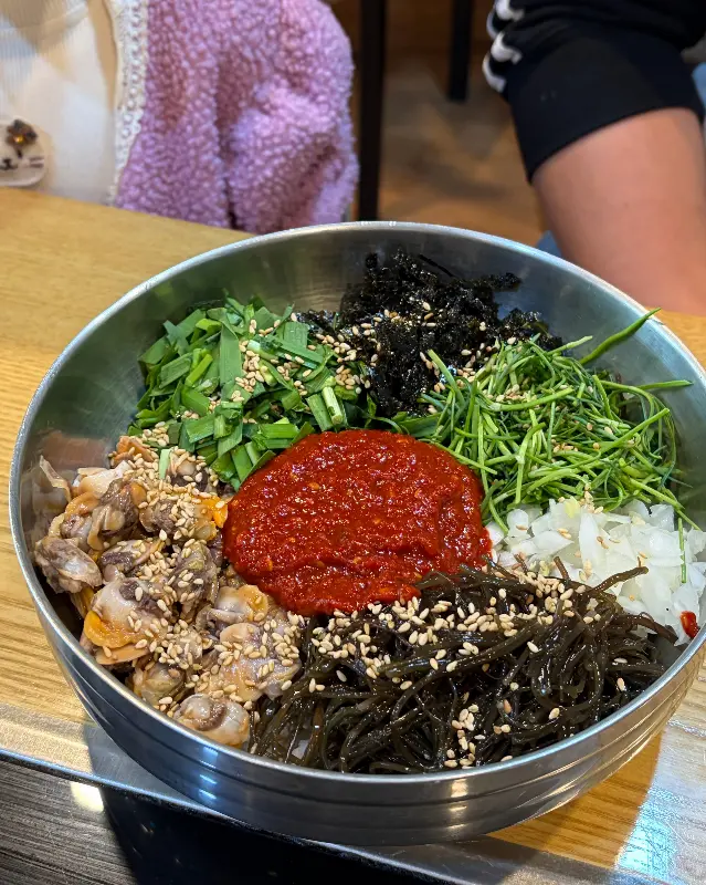 꼬막 비빔밥