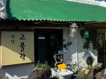 애월 숨은 보석, 고불락에서 만난 찐 제주 맛집의 향수