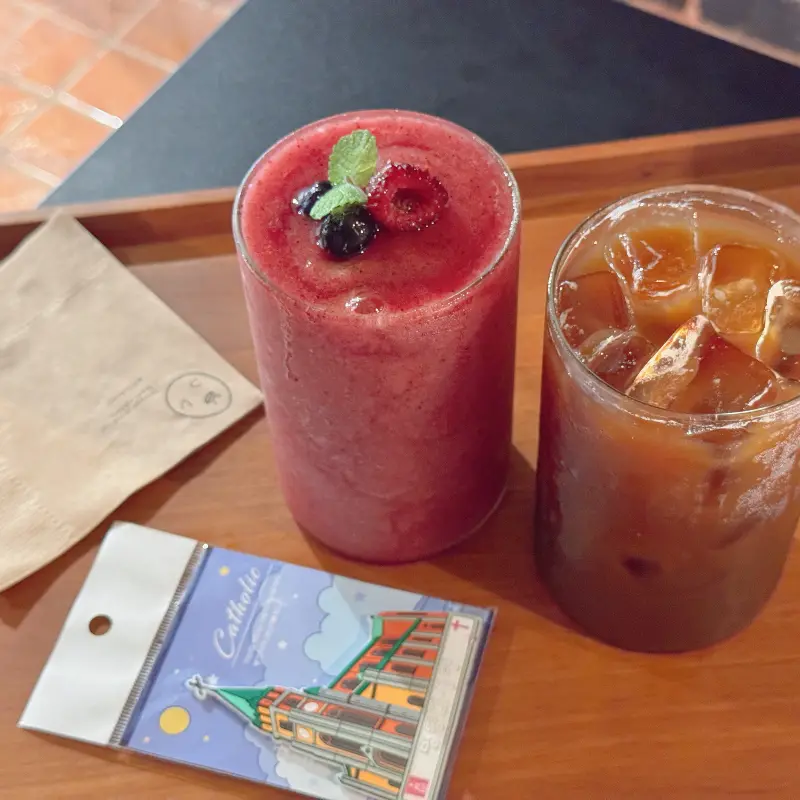 스무디와 아이스 아메리카노