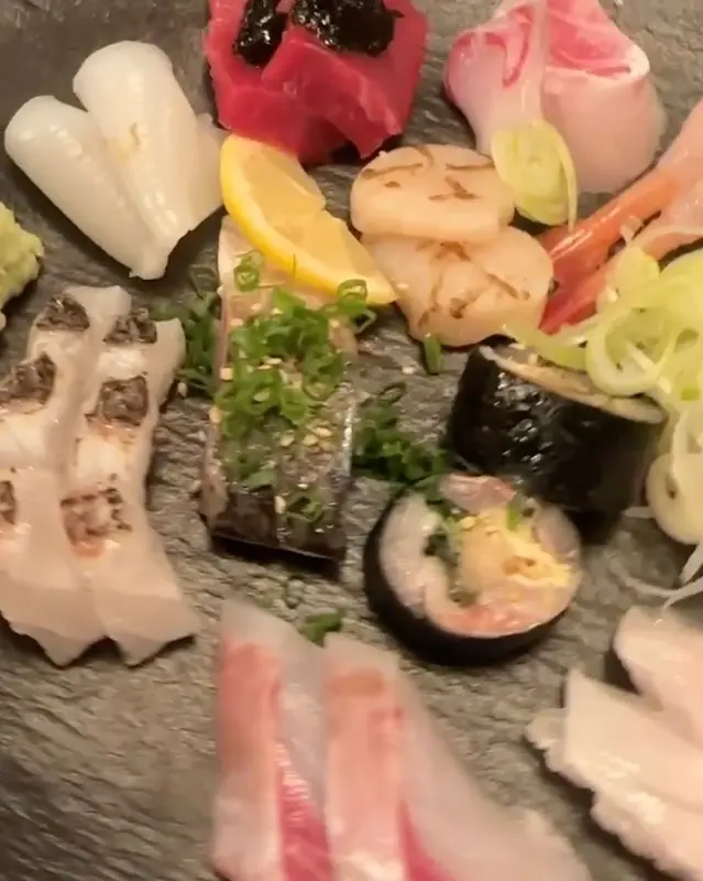 숙성 사시미 모듬 한 상차림