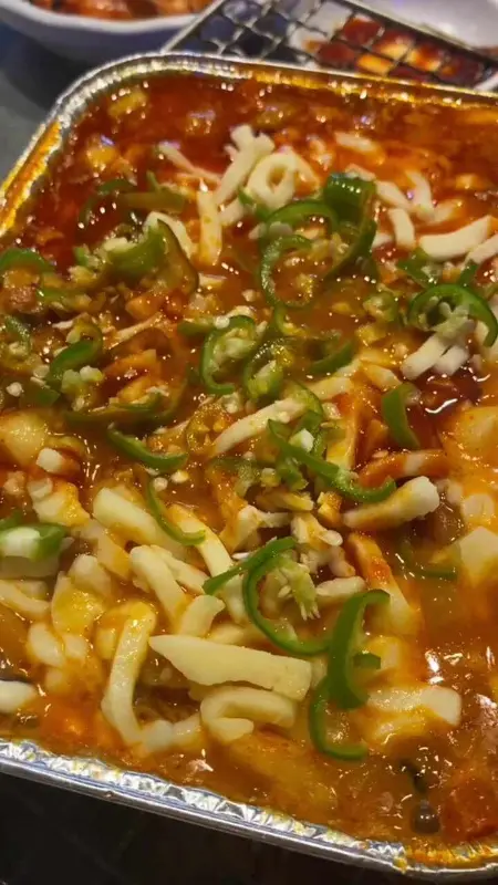 매콤한 떡볶이