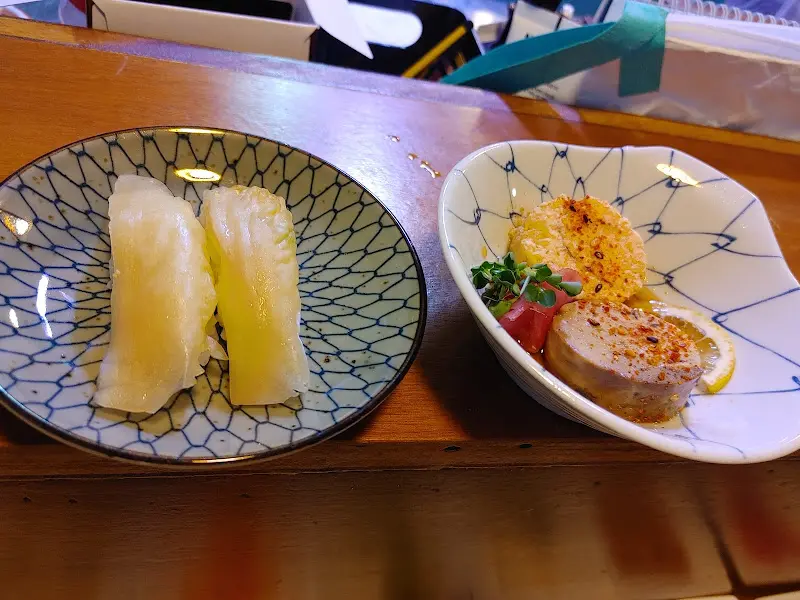 숙성 광어회와 광어 간