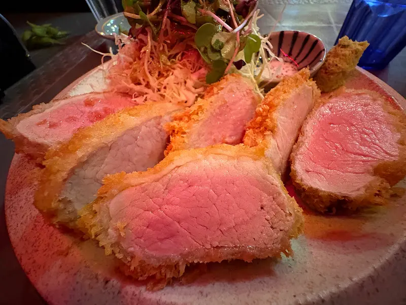 붉은 호랑이 돈까스