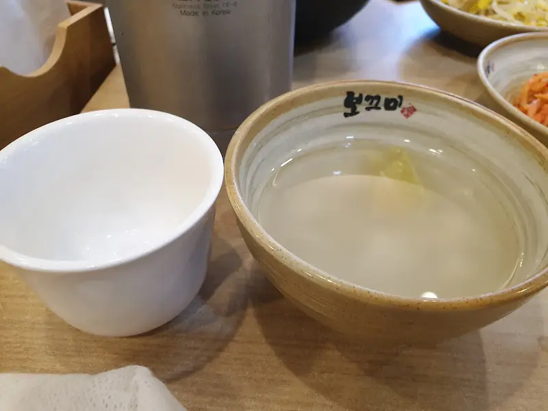 시원한 동치미 국수