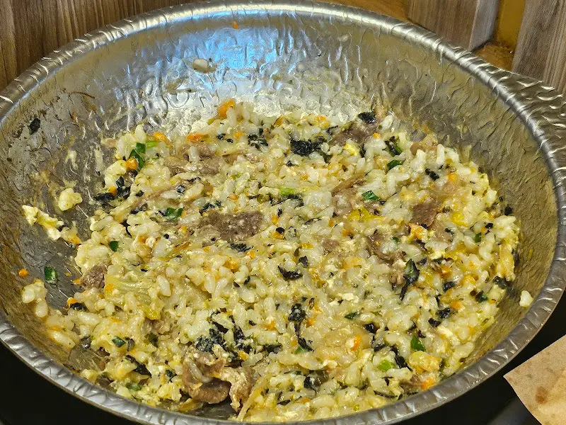 샤브샤브 후 죽