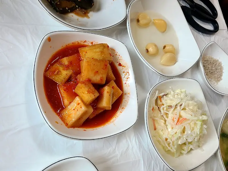 보기만 해도 군침이 도는 깍두기