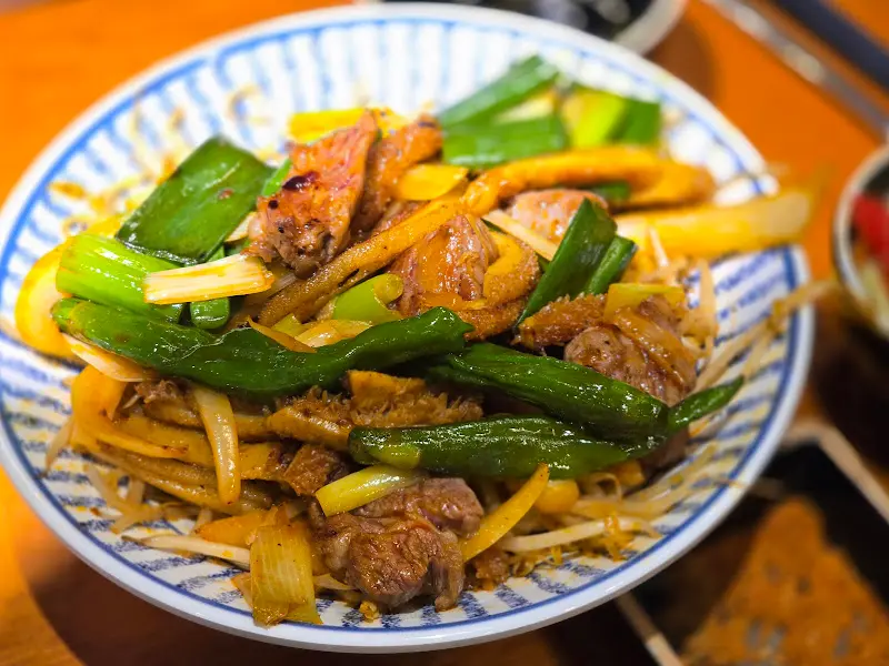 마라 양고기 볶음