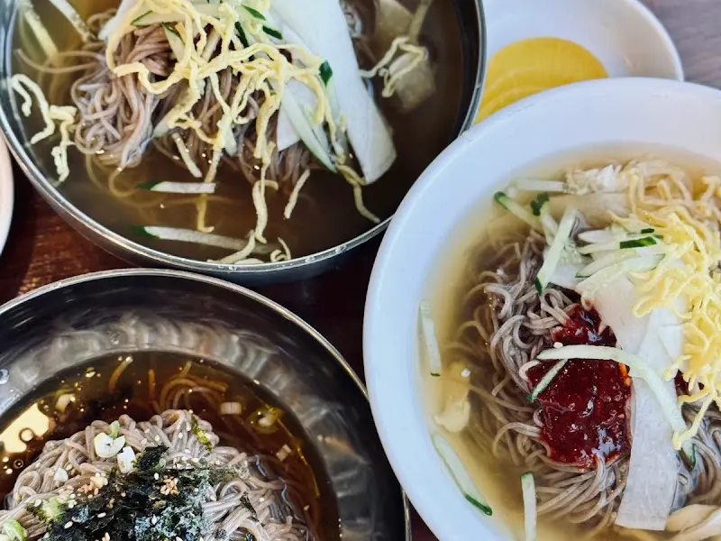 초계국수 클로즈업 사진