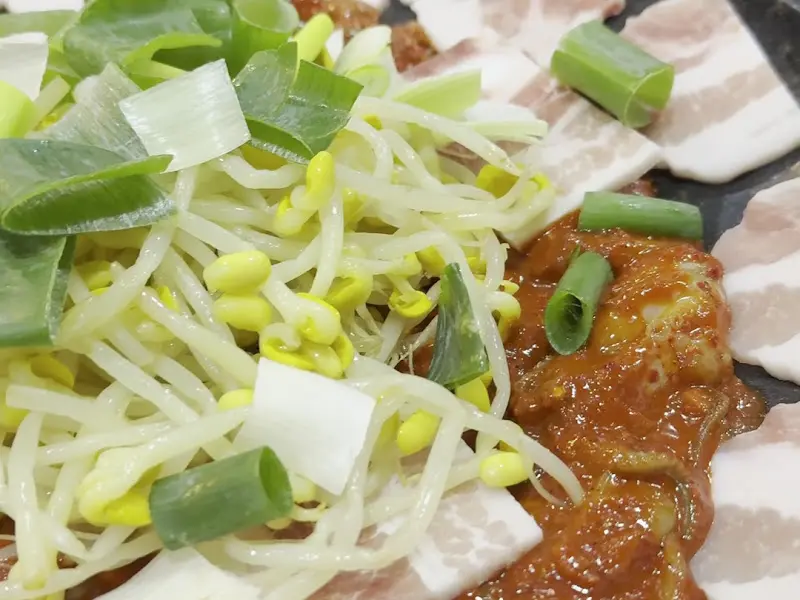 쭈꾸미와 삼겹살의 환상적인 만남