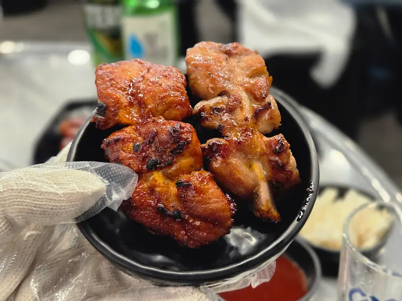 초벌된 쪽갈비의 자태