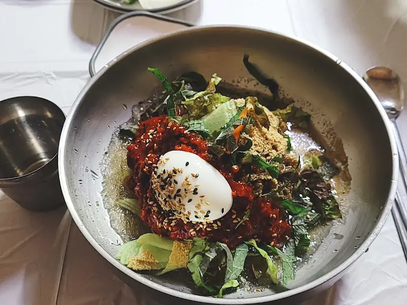 메밀 비빔 막국수