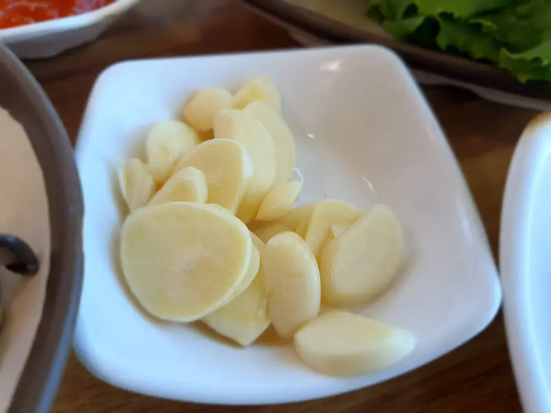 향수원의 밑반찬