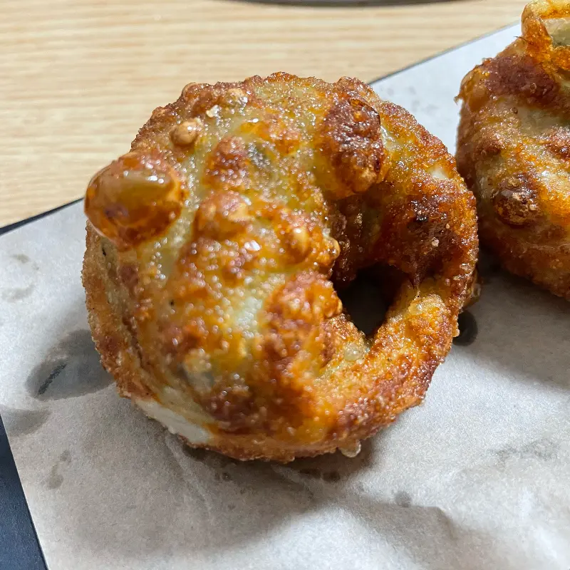 야끼만두 클로즈업