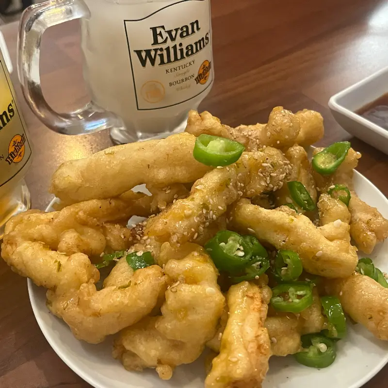 겉바속촉 가지튀김