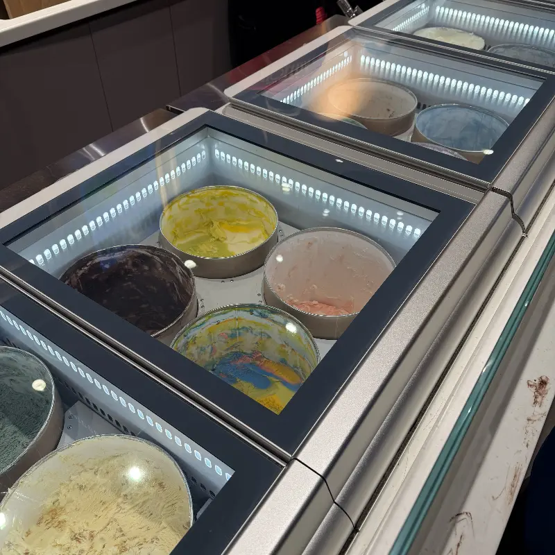 다양한 아이스크림들