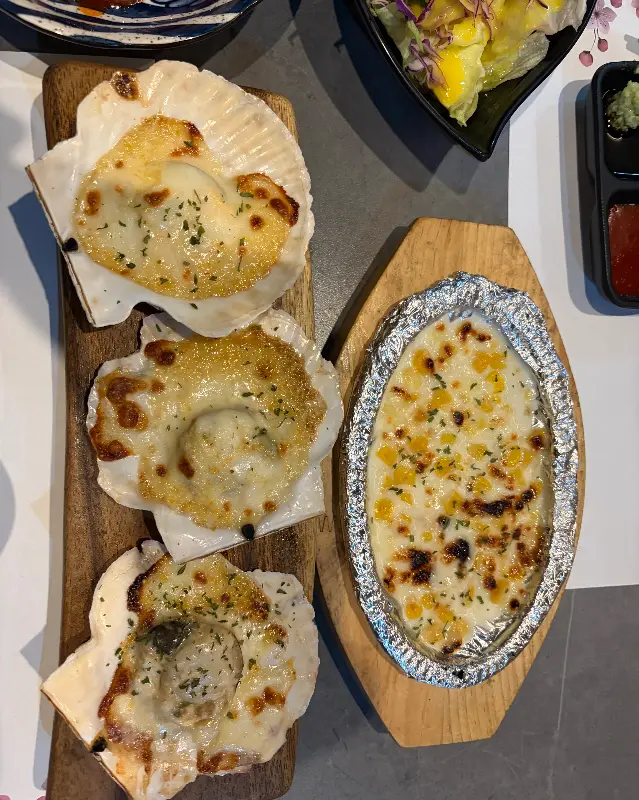 해우의 가리비 치즈구이