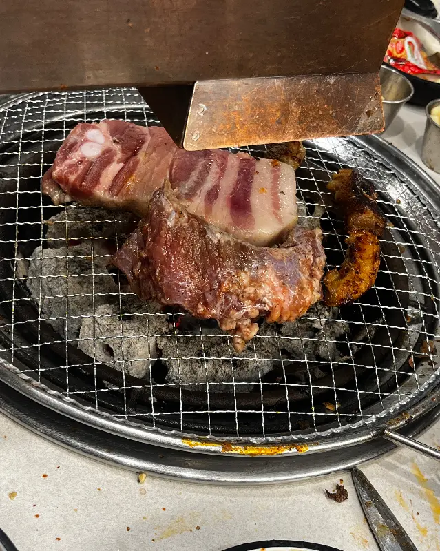 육미제당 당리점 숯불