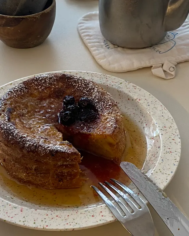 먹음직스러운 프렌치 토스트