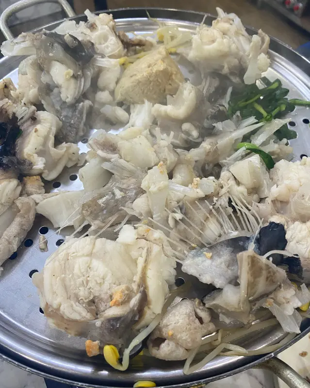 탱글탱글한 아구 수육