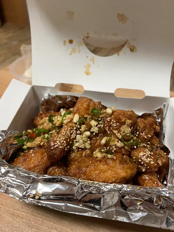 포장된 땡초치킨